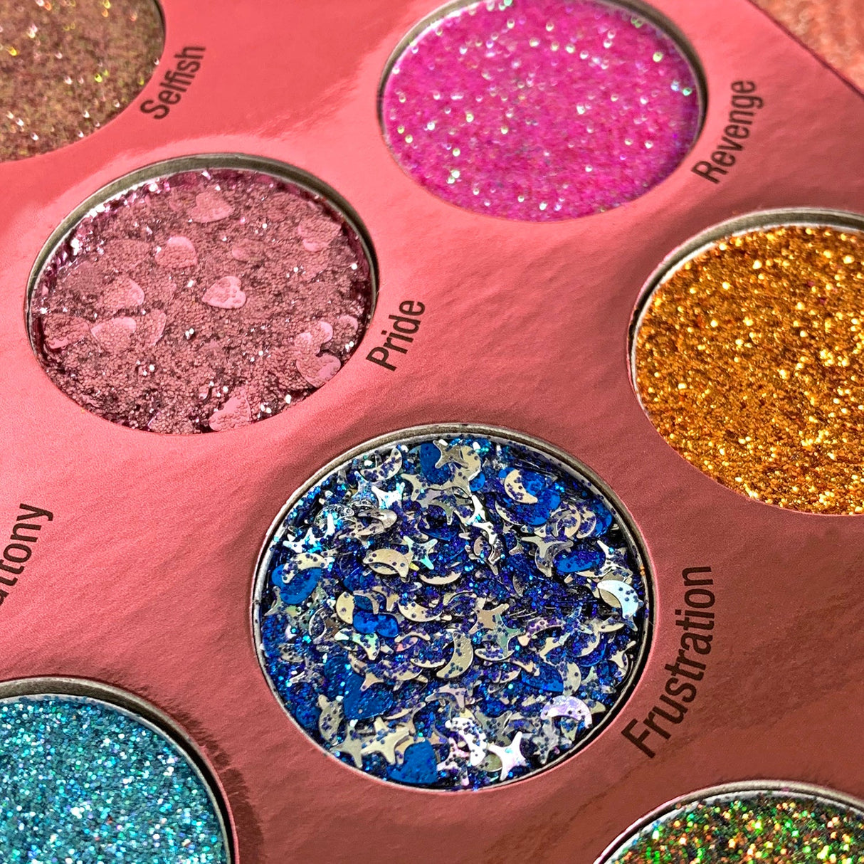 Sin of Glittony Glitter Palette from Rude Cosmetics