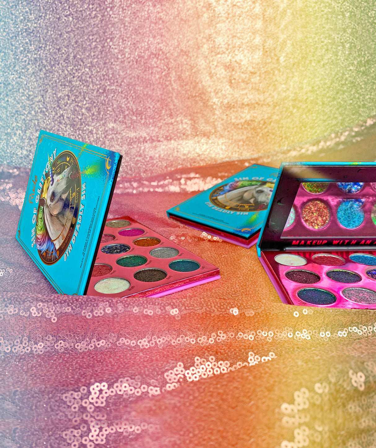 Sin of Glittony Glitter Palette from Rude Cosmetics