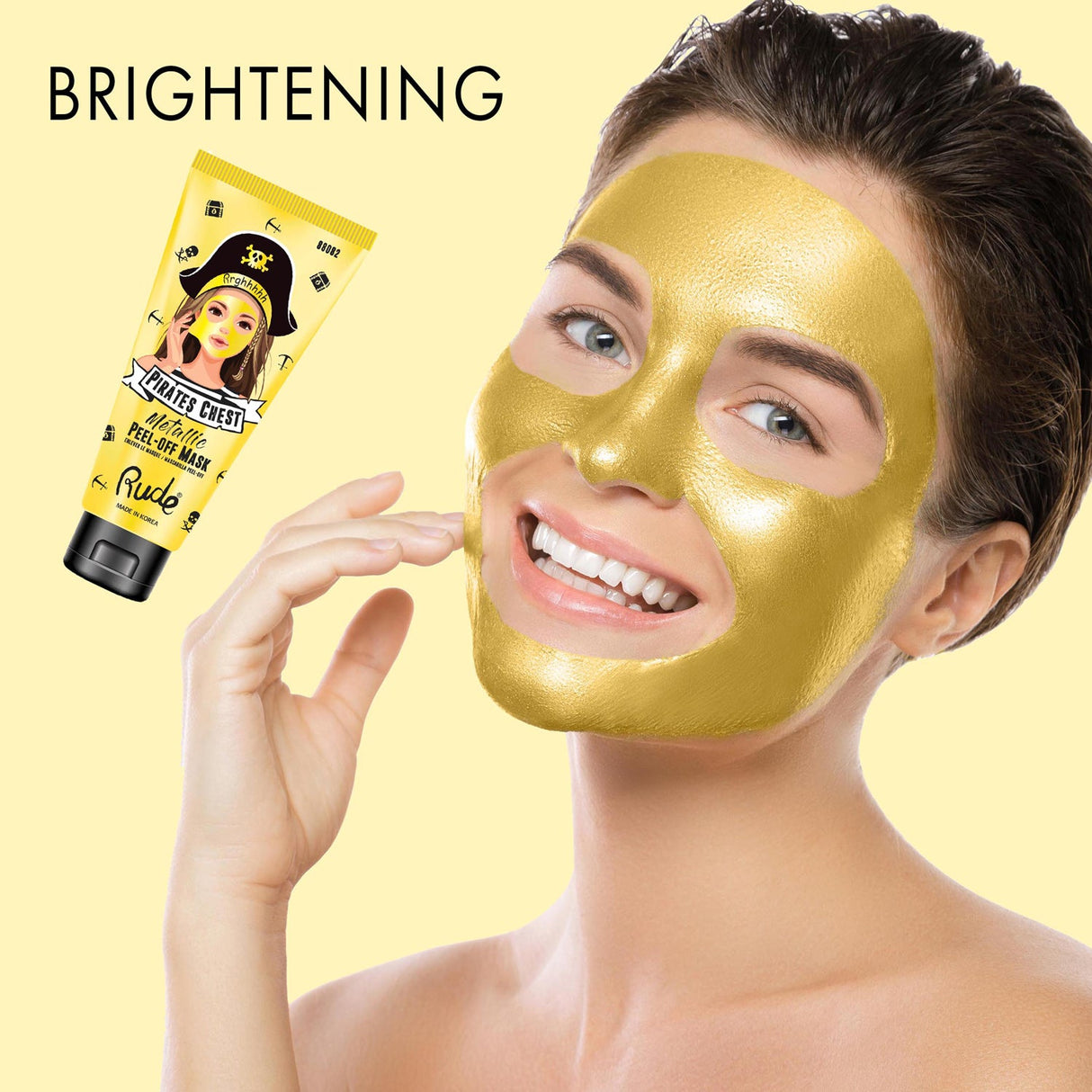 Pirate's Chest Peel Off Mask from Rude Cosmetics