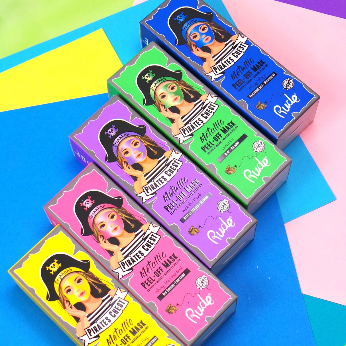 Pirate's Chest Peel Off Mask from Rude Cosmetics