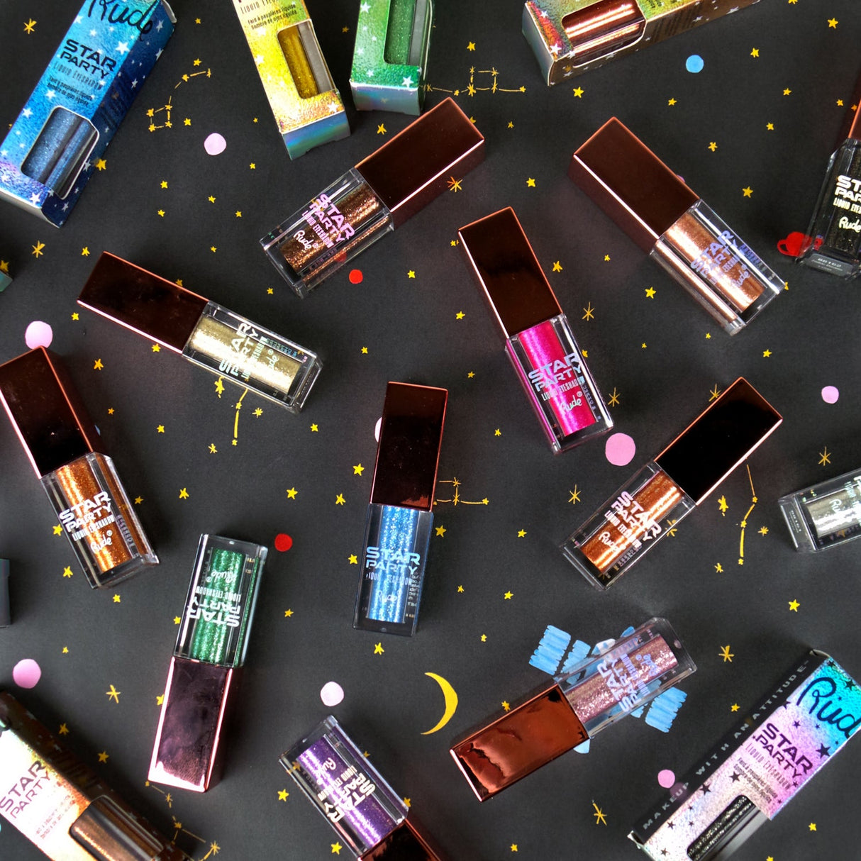 Star Party Liquid Glitter Eyeshadow from Rude Cosmetics