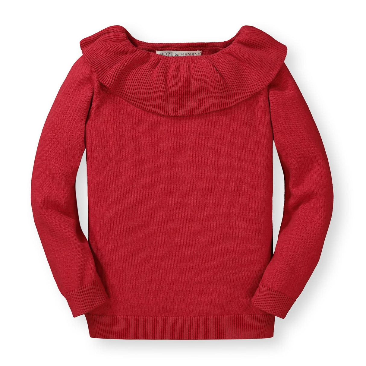 Organic Ruffle Collar Sweater - Baby from Hope & Henry
