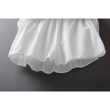 Boho Ruffle Mini Skirt With Elastic Waist from Kawaii Stop