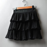Boho Ruffle Mini Skirt With Elastic Waist from Kawaii Stop