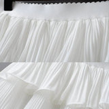 Boho Ruffle Mini Skirt With Elastic Waist from Kawaii Stop