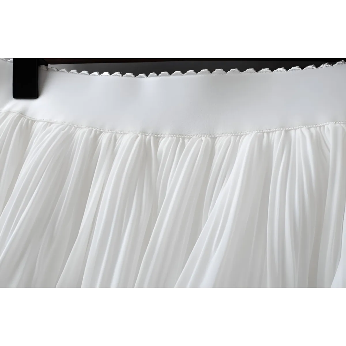 Boho Ruffle Mini Skirt With Elastic Waist from Kawaii Stop