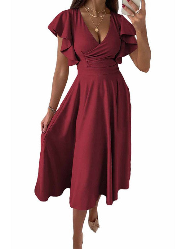 A-Line Midi Dress from MsDressly