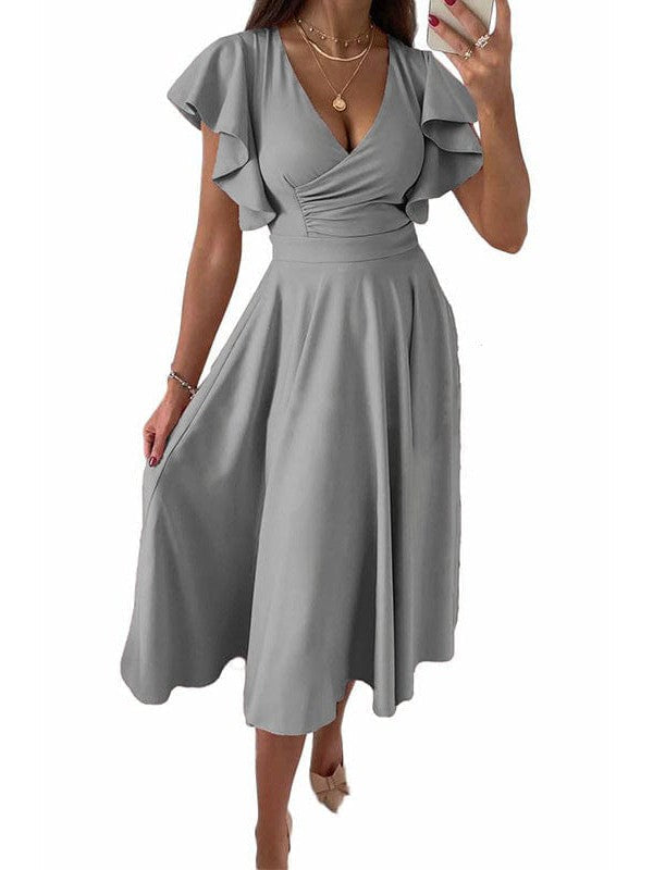 A-Line Midi Dress from MsDressly