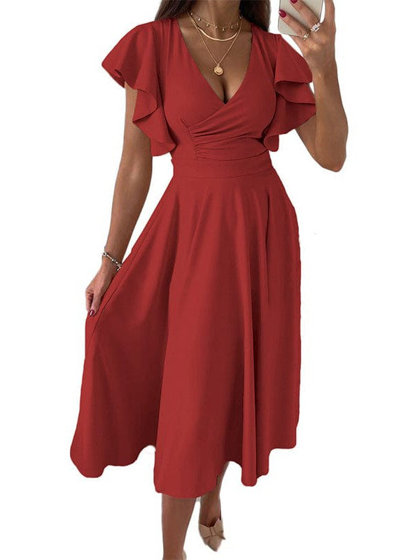 A-Line Midi Dress from MsDressly