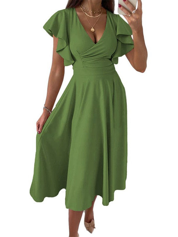 A-Line Midi Dress from MsDressly
