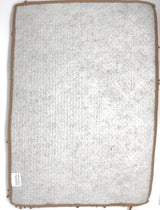 DaDa Bedding Coffee Brown Shaggy Soft Chenille Noodle Carpet Rug Bath Mat from DaDalogy Bedding Collection