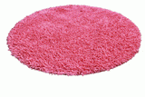 Tache Cotton Chenille Hot Pink Shag Area / Bathroom Rug (MATP) from Tache Home Fashion