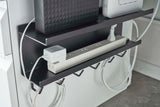 Wall-Mount Cable & Router Storage Rack - Steel from Yamazaki Home