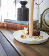 Jewelry + Accessory Stand - Steel + Wood from Yamazaki Home