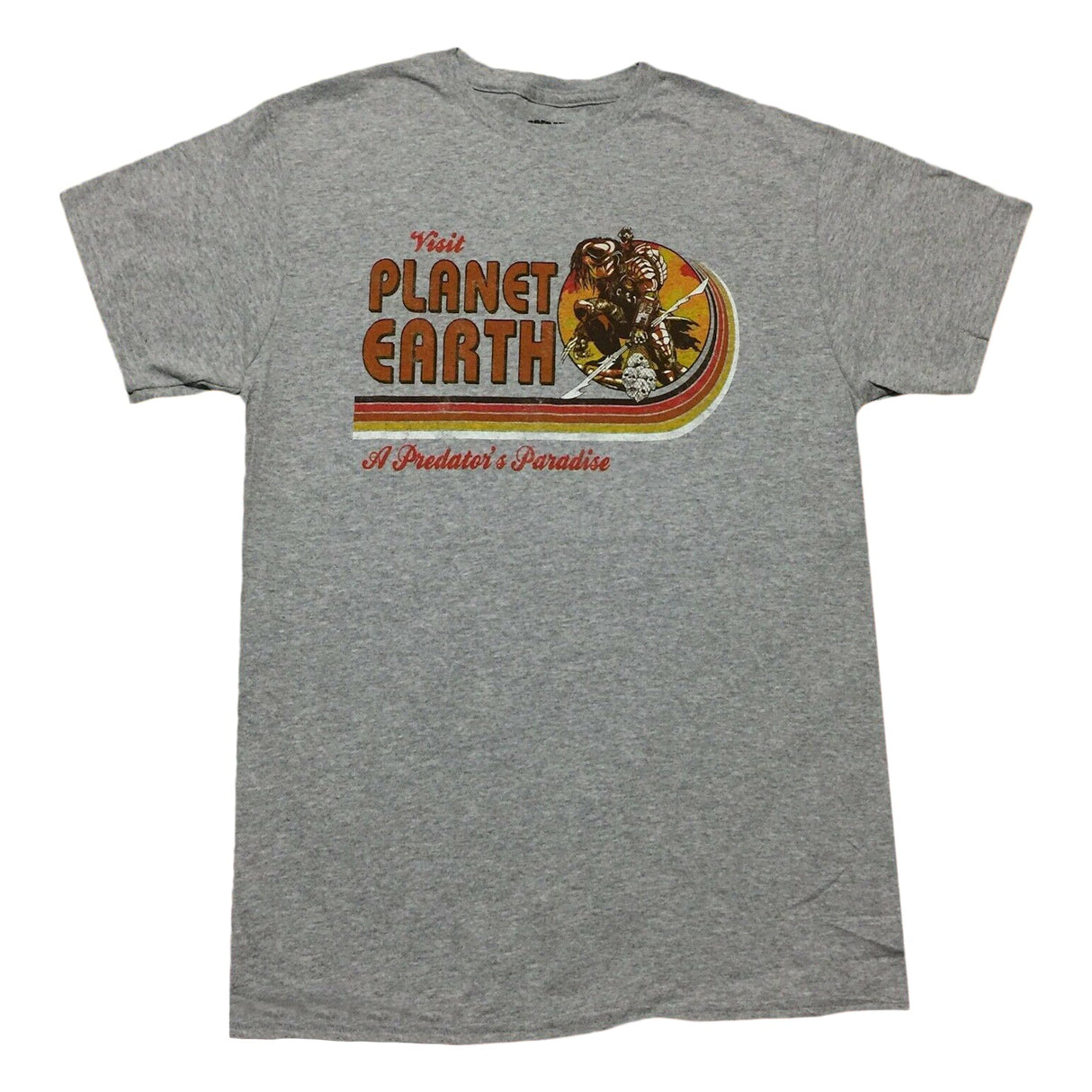 Predator Visit Planet Earth Adult T-Shirt From Your Favorite T Shirts