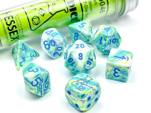 CHESSEX: POLYHEDRAL LAB DICE DICE SETS From PunkOuter Games