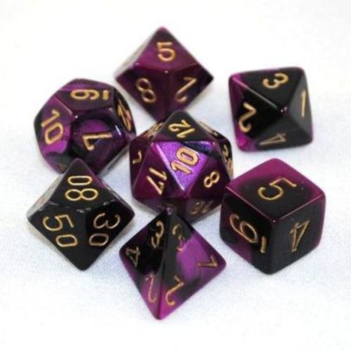 CHESSEX: POLYHEDRAL Gemini DICE SETS From PunkOuter Games