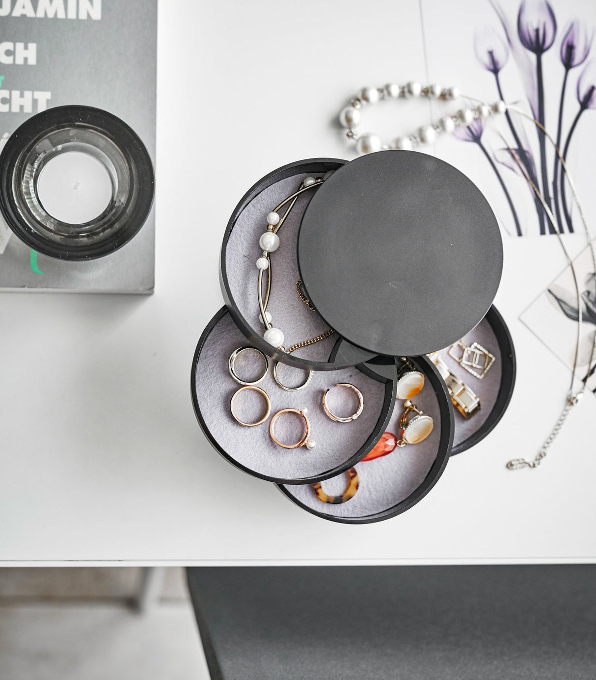 Stacked Jewelry Organizer from Yamazaki Home