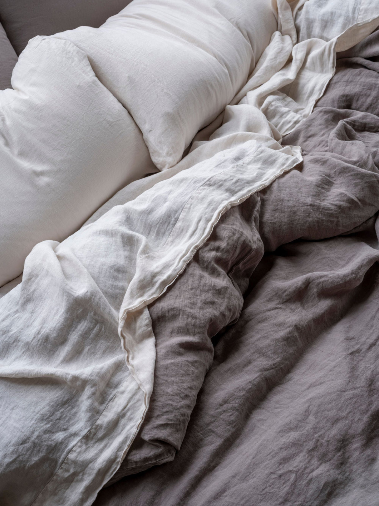 Washed Linen Sheet Set from French Presse Linens
