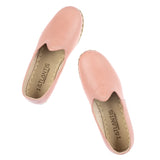 Men's Powder Pink Slip On Shoes from Atlantis Handmade Shoes