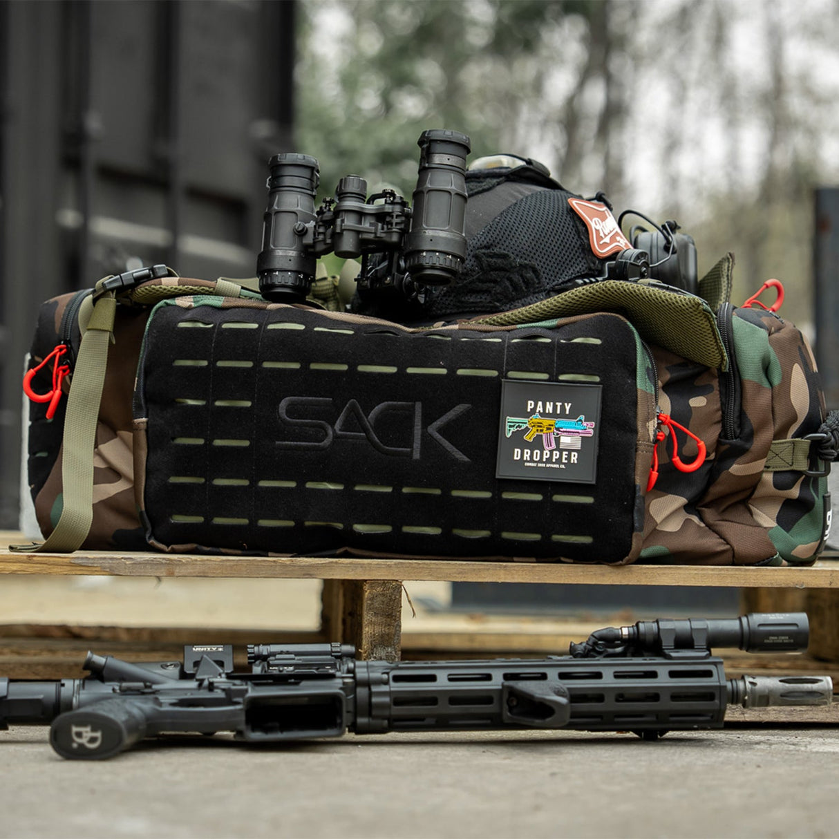 50L Sack™ Duffle Hybrid Double Carry Bag from Combat Iron Apparel