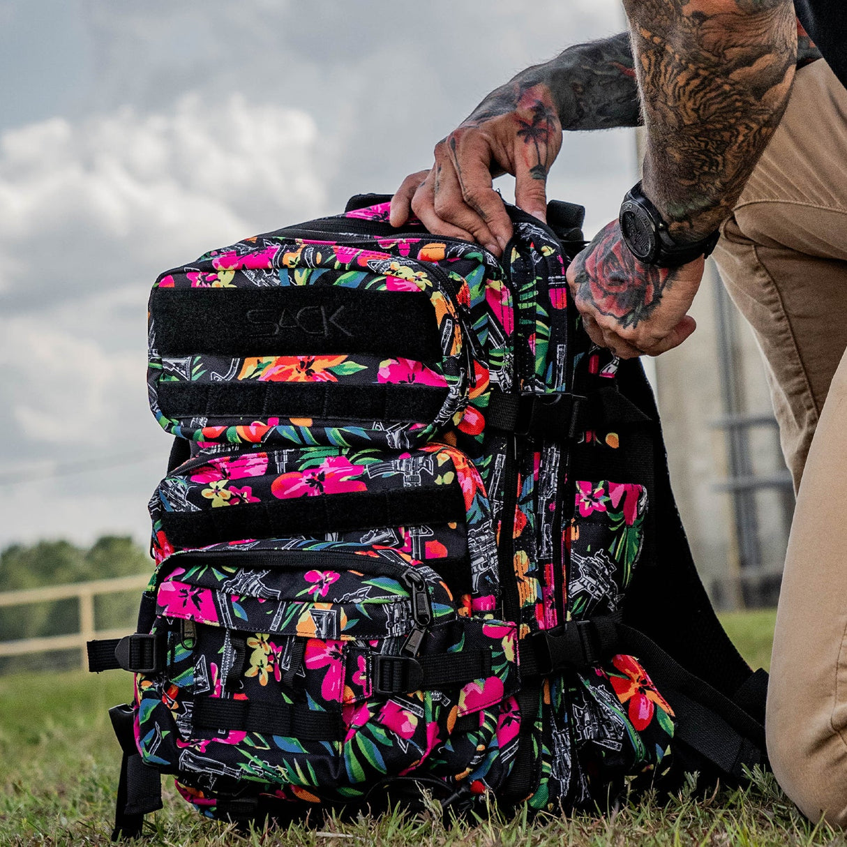 25L Sack™ Original All-Day Molle Backpack with Pouch from Combat Iron Apparel