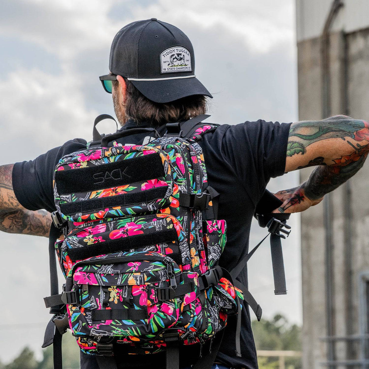 25L Sack™ Original All-Day Molle Backpack with Pouch from Combat Iron Apparel