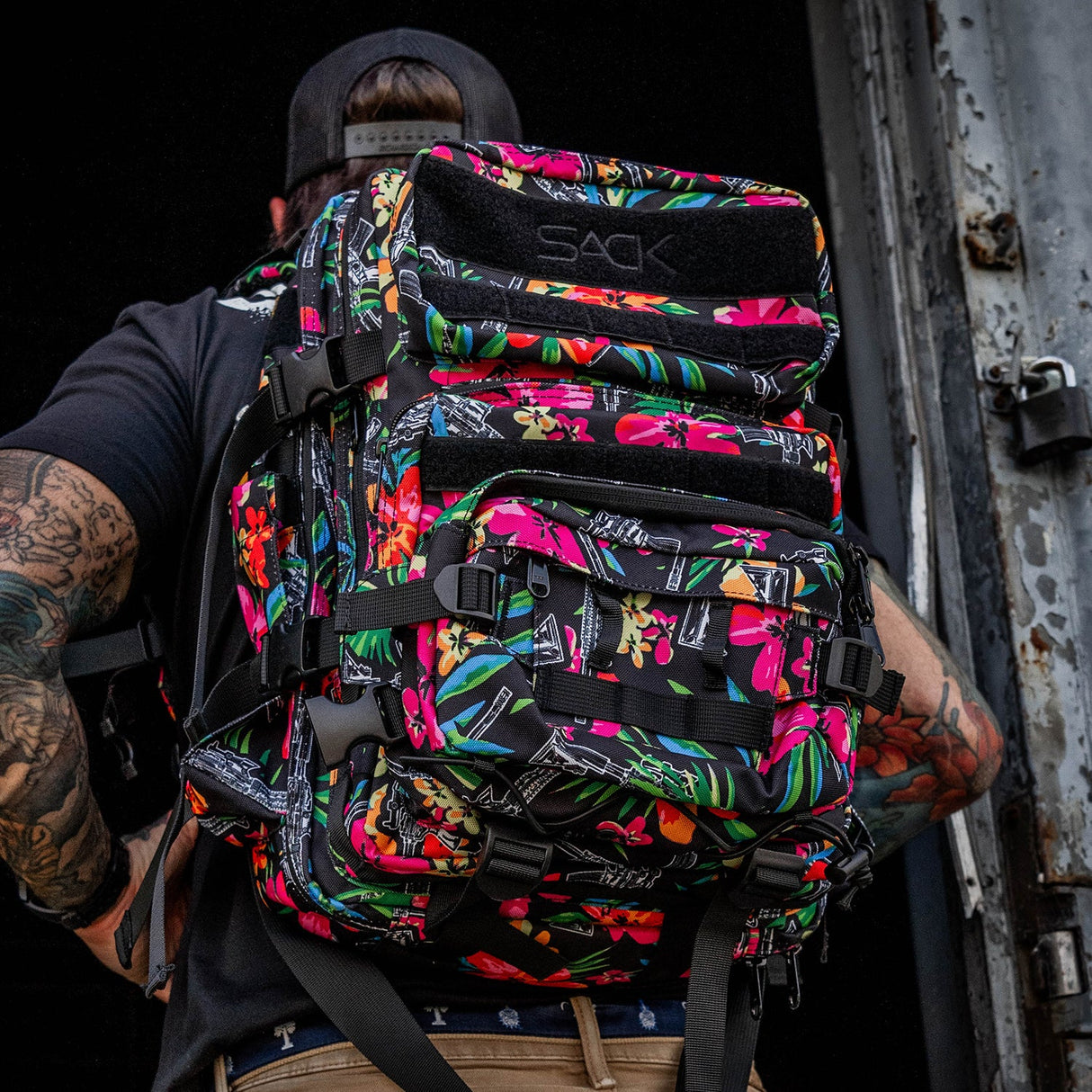 25L Sack™ Original All-Day Molle Backpack with Pouch from Combat Iron Apparel