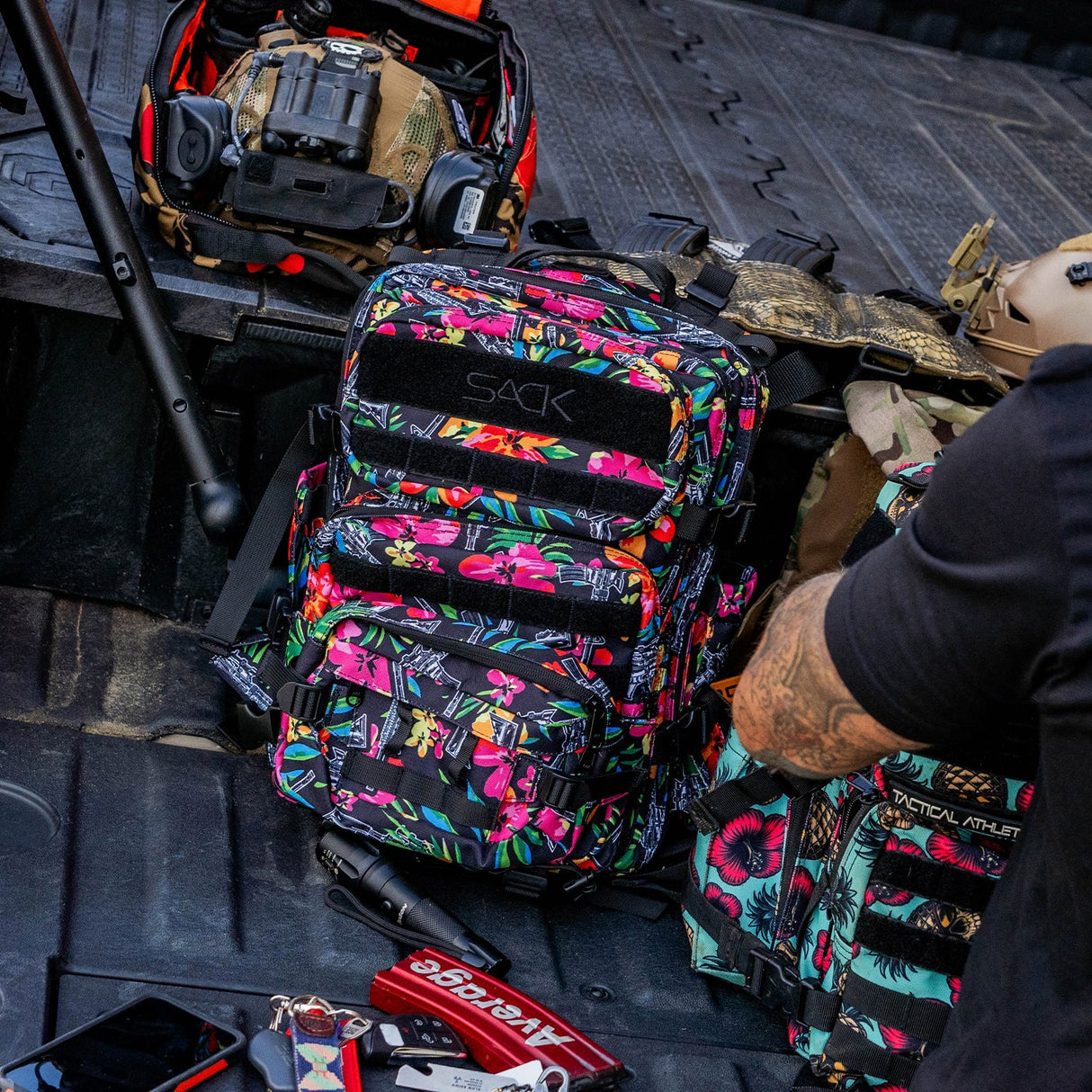 25L Sack™ Original All-Day Molle Backpack with Pouch from Combat Iron Apparel