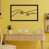 Sacred Creation of Adam Metal Wallart from VITAHOME DESIGN LLC