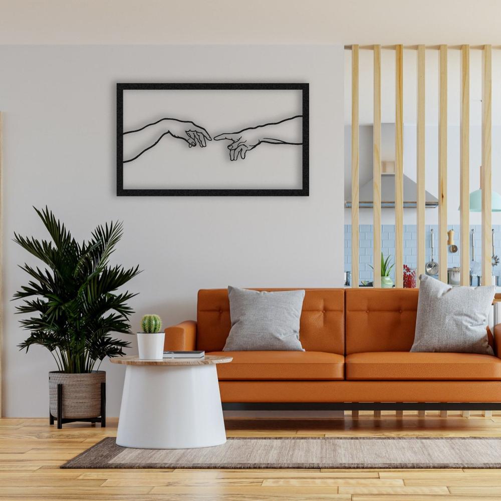 Sacred Creation of Adam Metal Wallart from VITAHOME DESIGN LLC