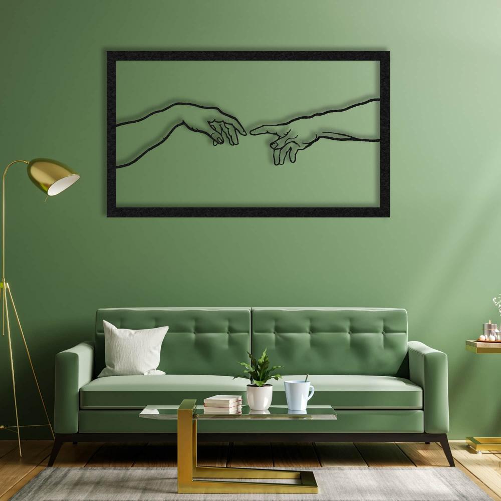 Sacred Creation of Adam Metal Wallart from VITAHOME DESIGN LLC