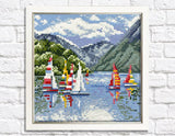 Sailing Ships CS2623 7.9 x 7.9 inches Crafting Spark Diamond Painting Kit from Wizardi