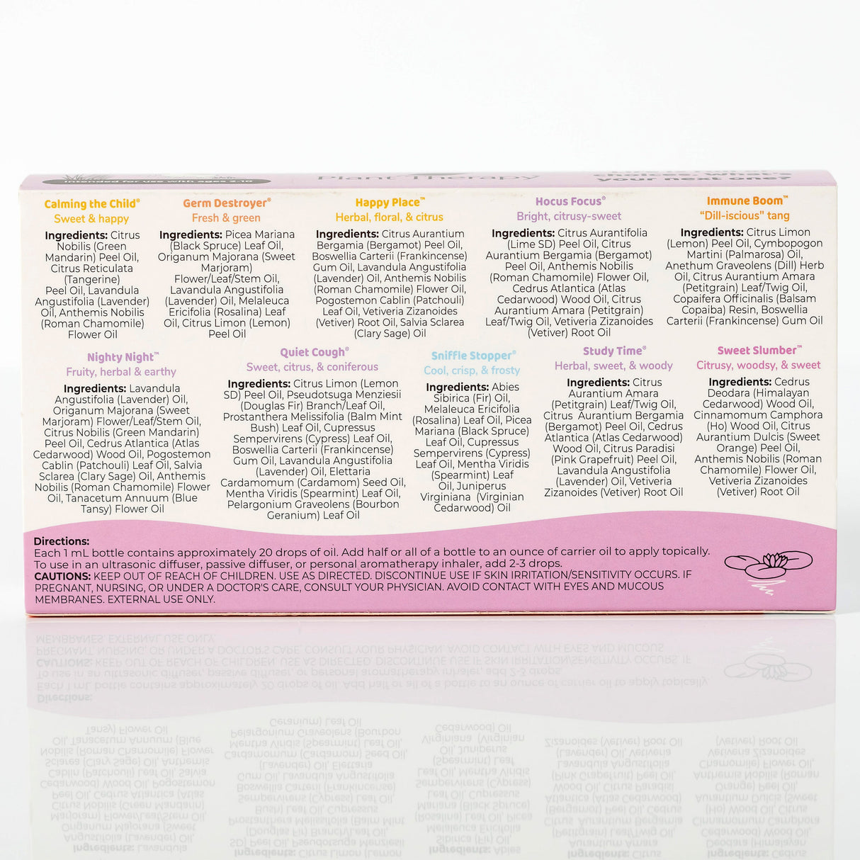 KidSafe Blends Sample 10 Pack from Plant Therapy