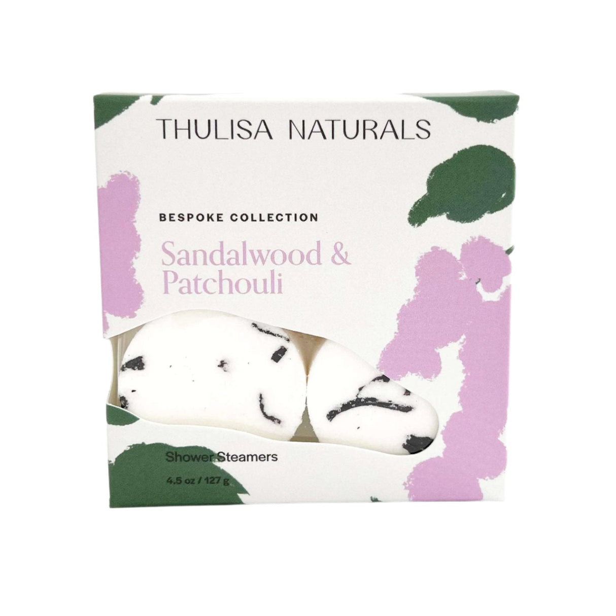 Sandalwood & Patchouli Shower Steamers -4 Pack from Thulisa Naturals