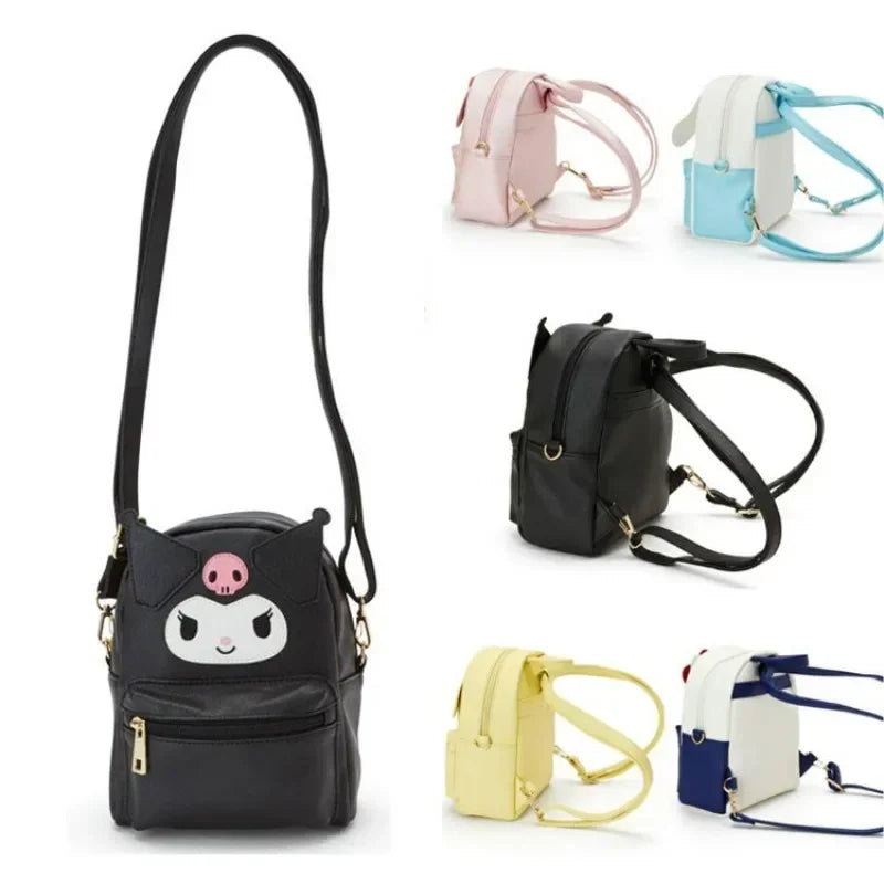 Sanrio Kawaii Hello Kitty & Friends Backpack - Crossbody Schoolbag From Kawaii Stop
