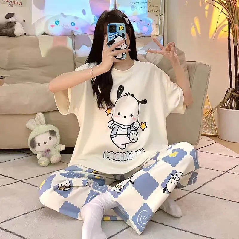 Sanrio Kuromi Women's Pajama Set  From Kawaii Stop