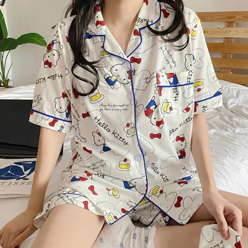 Sanrio Kuromi Women's Pajama Set  From Kawaii Stop