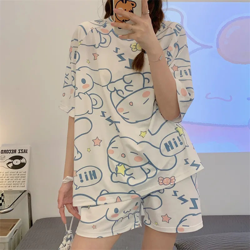 Sanrio Kuromi Women's Pajama Set  From Kawaii Stop