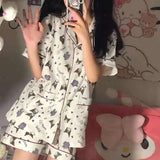 Sanrio Kuromi Women's Pajama Set  From Kawaii Stop