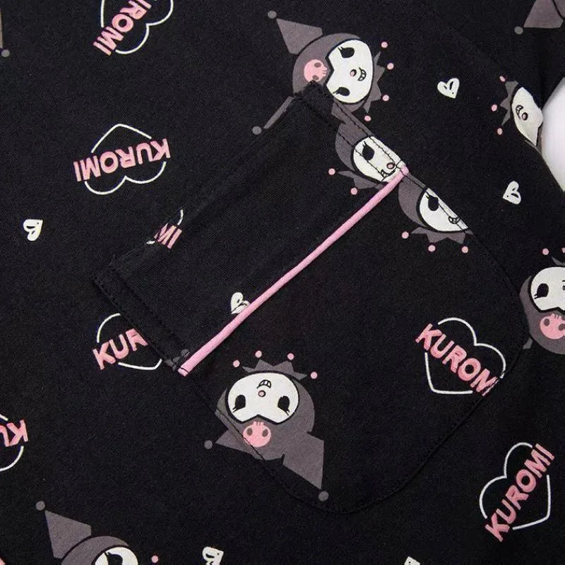 Sanrio Kuromi Women's Pajama Set  From Kawaii Stop