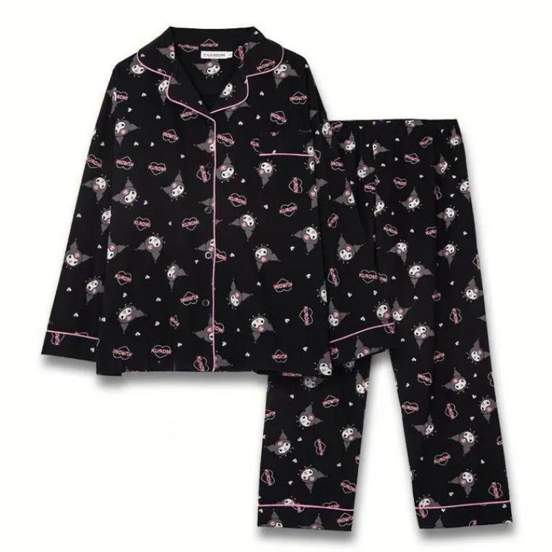 Sanrio Kuromi Women's Pajama Set  From Kawaii Stop