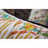 Santa Barbara, CA Hand-Embroidered Pillow from Quirks!
