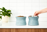 Santa Fe Modern Elevated Dog Bowl from Pet Junkie