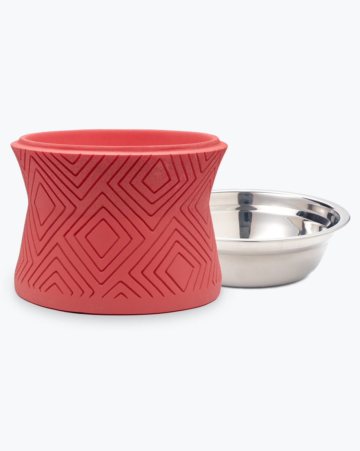 Santa Fe Modern Elevated Dog Bowl from Pet Junkie