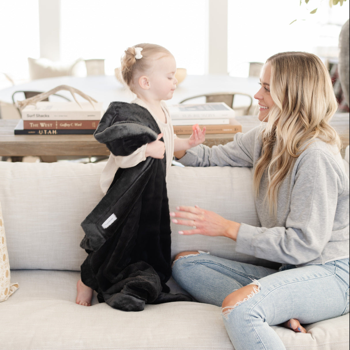 LUSH RECEIVING BLANKETS From Saranoni
