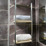 2-Tier Bathroom Shelf, Towel Storage for Bathroom from VITAHOME DESIGN LLC