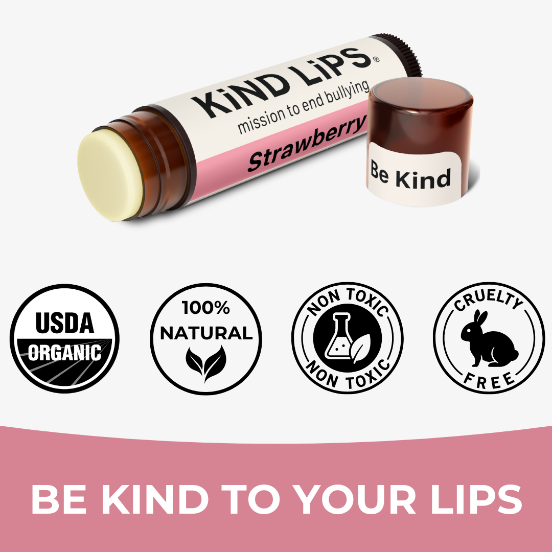 Strawberry Organic Lip Balm from Kind Lips