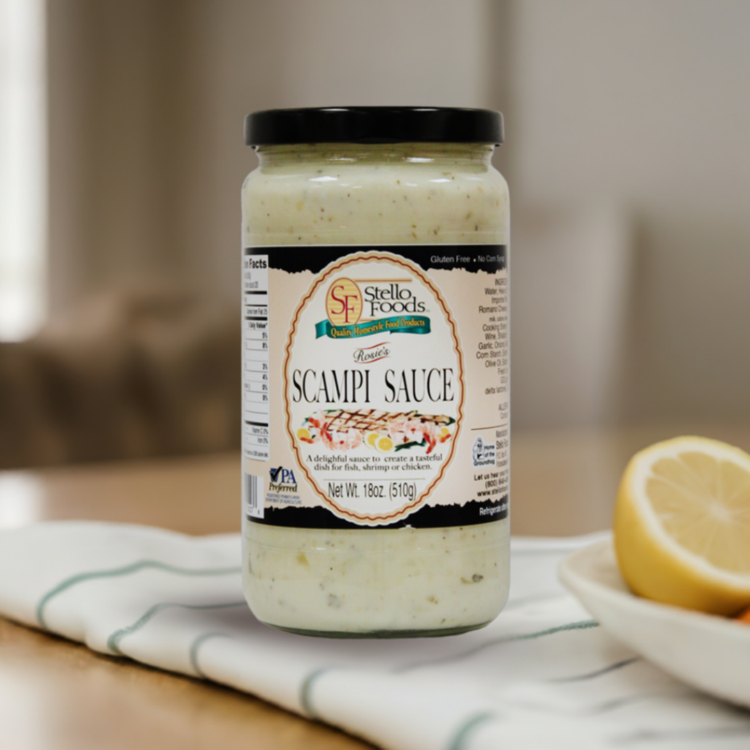 Stello Foods - Rosie's Scampi Sauce 18 oz from Stello Foods