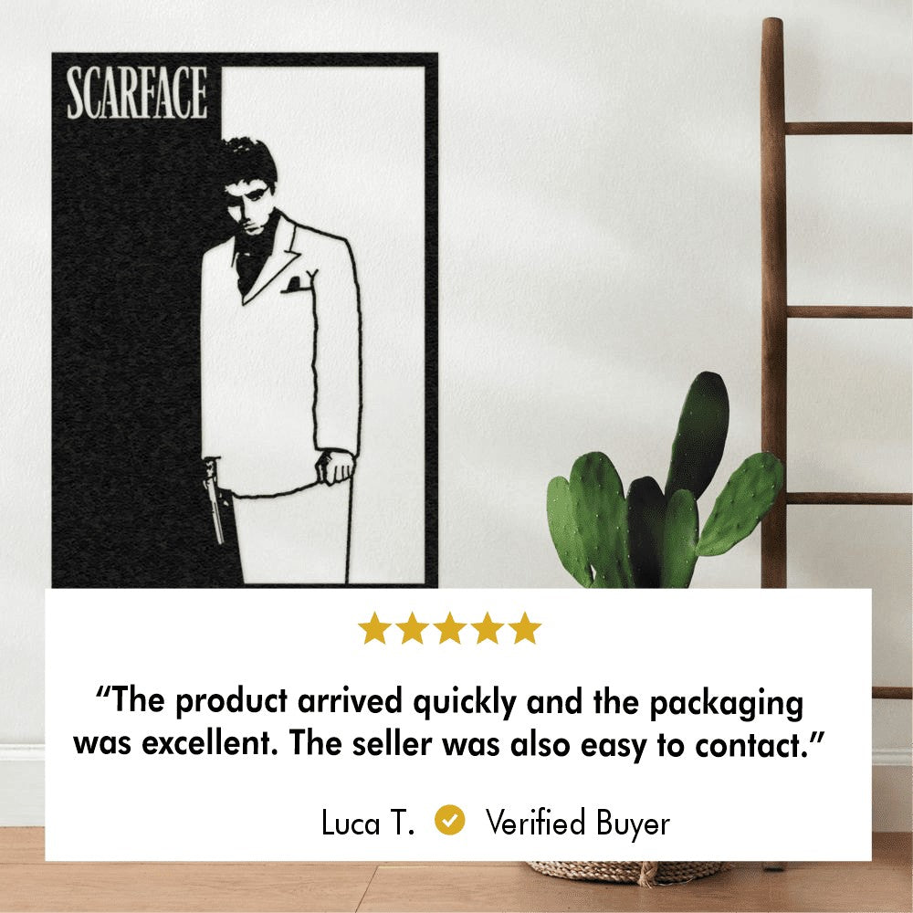 Scarface Movie Decor from VITAHOME DESIGN LLC